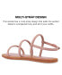 ფოტო #8 პროდუქტის Women's Karrio Multi-Strap Sandals