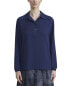 Фото #1 товара Lafayette 148 New York Polo Blouse Women's M