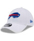 Фото #1 товара Men's White Buffalo Bills Main 39Thirty Flex Hat