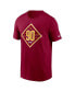 Men's Burgundy Washington Commanders 90th Anniversary T-shirt