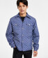Фото #1 товара Men's Printed Insulated Coach's Jacket