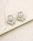 ფოტო #3 პროდუქტის Shine Crystal Earrings in 18K Gold Plating