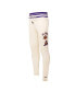 Фото #3 товара Men's Cream Los Angeles Lakers Retro Classic Fleece Sweatpants