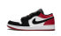 Фото #3 товара Кроссовки Nike Air Jordan 1 Low Black Toe (Белый, Черный)
