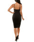 ფოტო #2 პროდუქტის Juniors' Sleeveless Bodycon Midi Dress