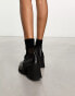 Фото #4 товара Lamoda Drag Me Down chunky heeled loafers in black