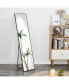 Shatterproof, Explosion-Proof, Solid Wood Framed Mirror with Accessories