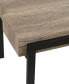 Фото #5 товара 20" H Manufactured Wood, Metal and Iron Side Table