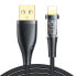 Фото #10 товара Kabel przewód z inteligentnym wyłącznikiem USB-A - iPhone Lightning 1.2m - czarny