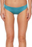 Фото #1 товара Bikini Lab Women's 173540 Junior's Solid Basic Hipster Bikini Bottom teal Size M