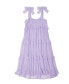 Фото #2 товара Big Girls Tie Shoulder Tiered Ruffle Casual Dress