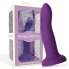 Фото #1 товара Color-Changing Dildo Purple to Pink Size M 17 cm