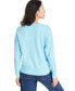 ფოტო #2 პროდუქტის Women's V-Neck Dropped-Shoulder Sweater, Created for Macy's