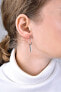 Stylish minimalist round earrings