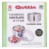 Round Lunch Box with Lid Quttin Stainless steel Steel 17 cm (12 Units) (Ø 17 cm)