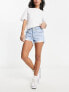 Levi's 501 original shorts in light wash