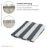 Фото #10 товара Vorhang baumwolle blau-weiß streifen