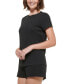 ფოტო #3 პროდუქტის Women's Cotton Short-Sleeve Crewneck T-Shirt