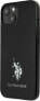 Фото #2 товара Чехол для смартфона U.S. Polo Assn. iPhone 13 mini 5,4" Черный с логотипом лошадей