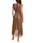 Фото #2 товара Ramy Brook Gale Maxi Dress Women's Brown Xxl