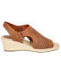 Фото #2 товара Women's Serena Zip Espadrille Wedge Sandals