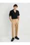 Фото #6 товара Рубашка мужская Koton с коротким рукавом и воротником с лацканами