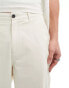 Фото #5 товара Farah hawtin twill relaxed tapered trousers in white