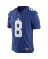 Men's Daniel Jones Royal New York Giants Vapor Limited Jersey