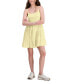Фото #5 товара Juniors' Smocked Tiered Mini Dress