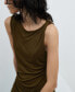 Women's Cut-Out Ruched Dress