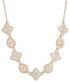 ფოტო #1 პროდუქტის Gold-Tone Filigree Frontal Necklace, 16" + 3" extender