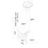 Neomounts by Newstar monitor ceiling mount - 101.6 cm (40") - 75 x 75 mm - 200 x 200 mm - 0 - 180° - 360° - Silver