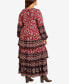 Фото #4 товара Plus Size Faye Tiered Maxi Dress