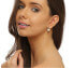 Elegant bicolor earrings with real pearls JL0721