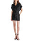 ფოტო #1 პროდუქტის Women's Tori Tie-Waist Satin Romper