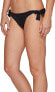 Фото #2 товара Vince Camuto Women's 185508 Bikini Bottom Side Tie Swimwear Black Size M