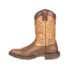 Фото #4 товара Durango Ultralite Square Toe Cowboy Mens Brown Casual Boots DDB0109