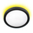 Activejet LED Plafond AJE-PANAMA RGB Black + remote control - 84 bulb(s) - LED - Non-changeable bulb(s) - 2750 lm - IP20 - Black - White