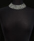 Фото #2 товара I.N.C. International Concepts mixed Cut Crystal Multi-Row Choker Necklace, 11" + 5" extender, Created for Macy's