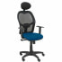 Офисный стул с изголовьем P&C B10CRNC Тёмно Синий