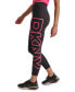 Фото #3 товара Women's High-Rise Logo Graphic 7/8 Leggings