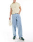 Фото #4 товара Dr Denim Kobe baggy fit mid waist jeans in stream light blue retro wash