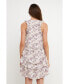 ფოტო #3 პროდუქტის Women's Multi Ruffled Layered Mini Dress