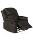 Фото #3 товара 34.75" Steel Dayton Faux Suede Manual Recliner