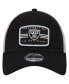 Фото #3 товара Бейсболка мужская New Era Las Vegas Raiders черная Trucker 9TWENTY Snapback