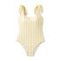 Фото #4 товара Women's Striped Square Neck Medium Coverage One Piece Swimsuit - Kona Sol