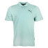 Фото #1 товара Puma Essentials Jersey Logo Short Sleeve Polo Shirt Mens Size L Casual 58850984