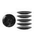 Фото #1 товара Melamine Palace Onyx Coupe Round Plates, Set of 6