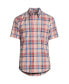 Фото #1 товара Men's Short Sleeve No Iron Twill Shirt