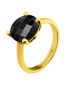 Кольцо Pierre Lannier BJ06A323 Black Agate Gold 52 mm - фото #1